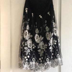 Forever 21 Embroidered Lace Mini Dress